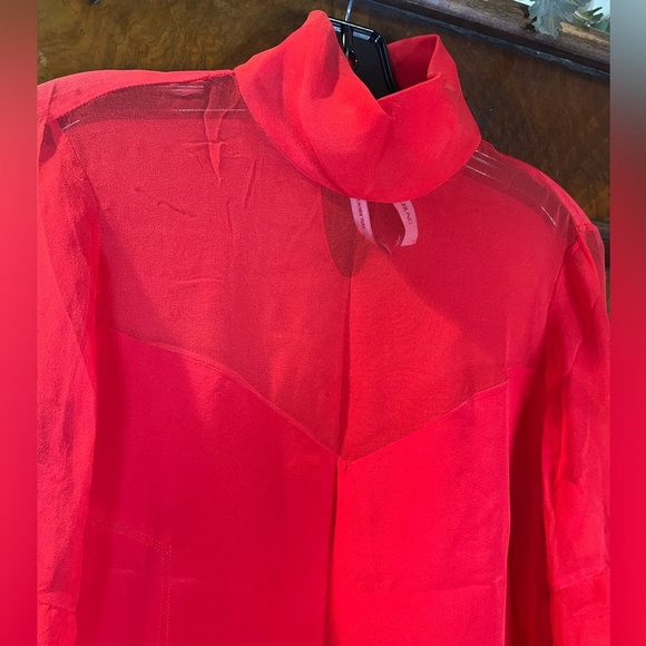 Prabal Gurung Nigh Neck Silk blouse EUC - Picture 4 of 6